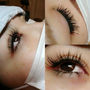 カラーエクステで12月も気分晴れやか